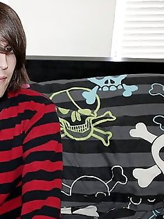 Hot emo boy Mikey Red has never done porn...