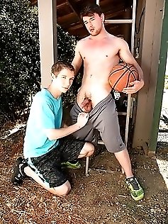 Horny gay boy Scott Harbor fucks Kyle Evans