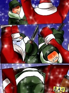 Soldier tries to stop Santa Claus - and gets...